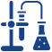lab test tubes icon
